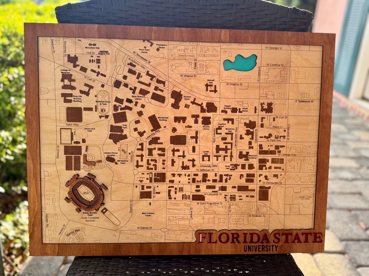 Fsu Civil Engineering Course Map FSU Campus map