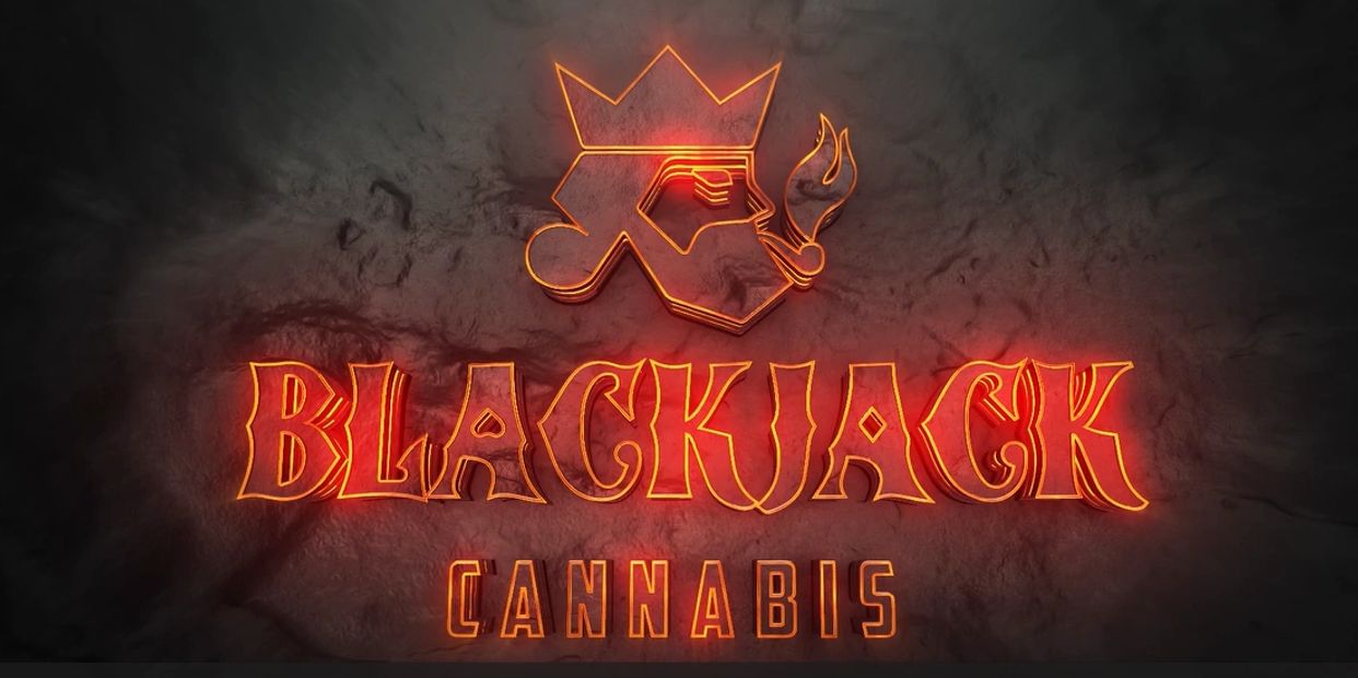 Logo at the Blackjack Cannabis dispensary in Craig.