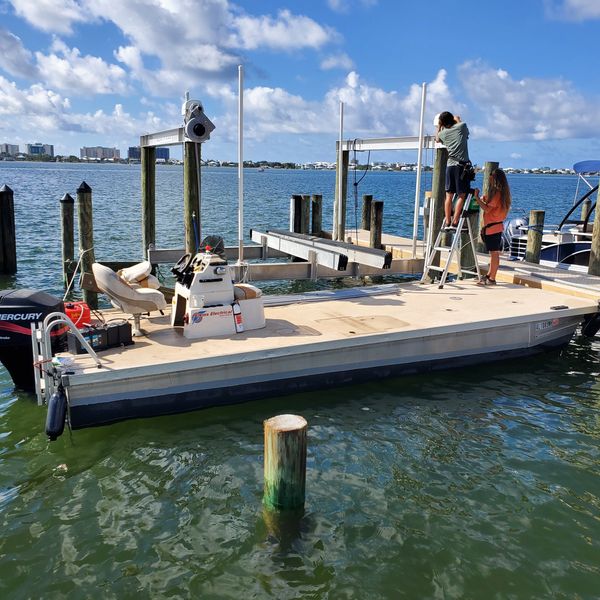 Boat Lift Installation