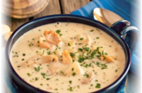 Baby Tomato's famous Wild Caught Clam Chowder