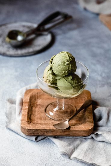 vegan pistachio icecream