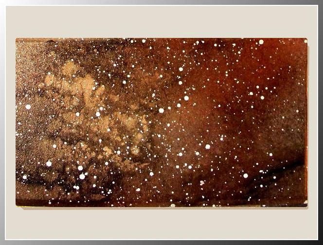 Deep space wall art painting