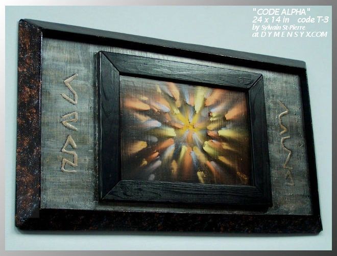 Metallic cool original painting
