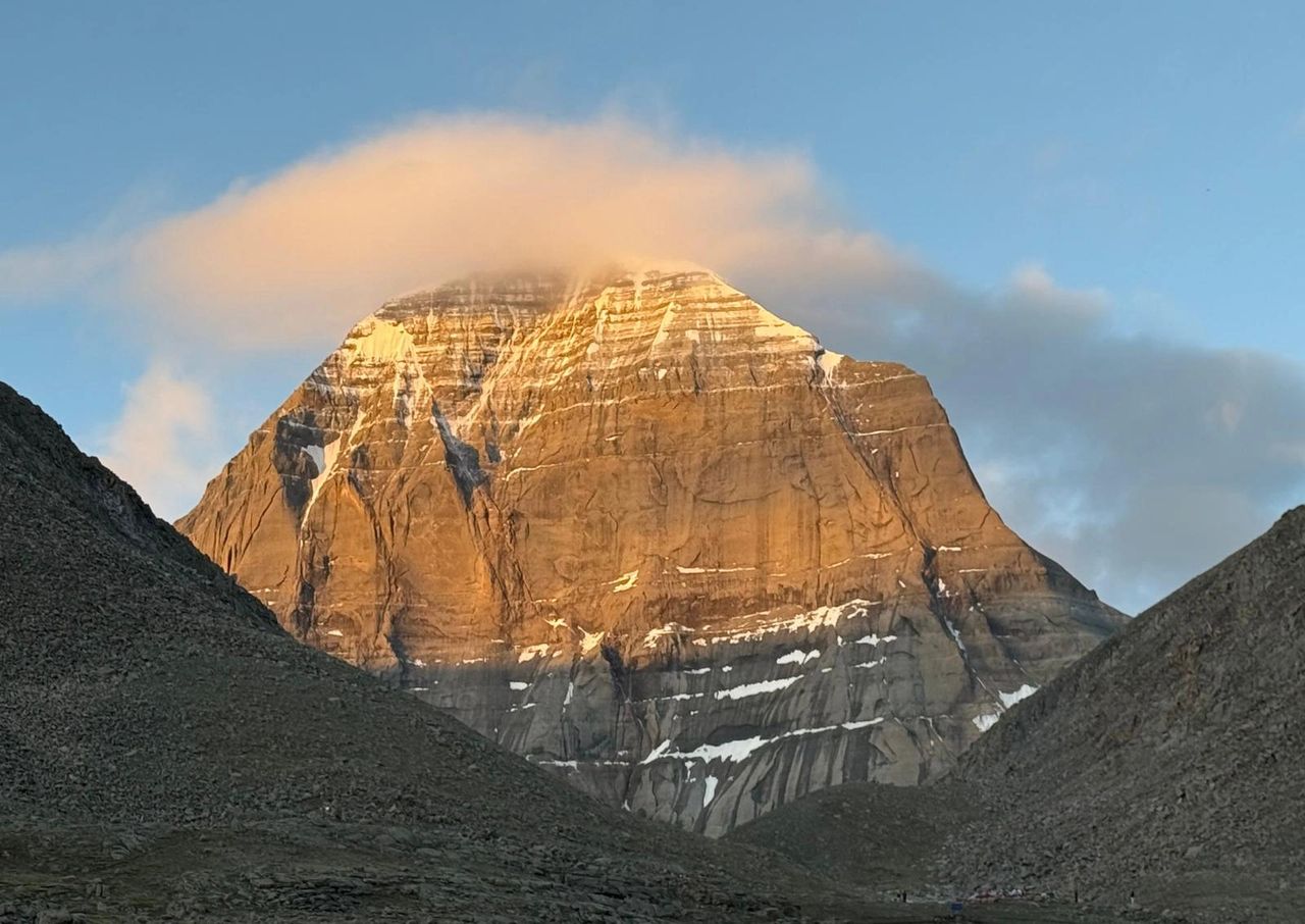 Sunrise at Kailash 