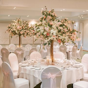 Decorative tree centrepiece for wedding and event table styling 