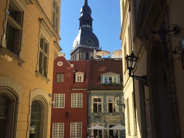 Riga Old Town architecture 