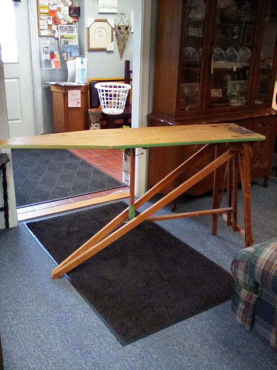 Howard Mfg. wooden ironing board