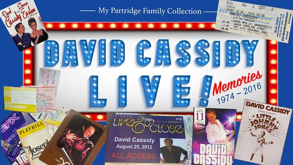 David Cassidy Live Memories: From 1974 to 2016