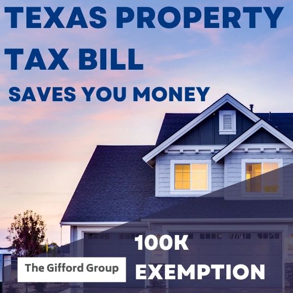 Texas Property Tax Bill News