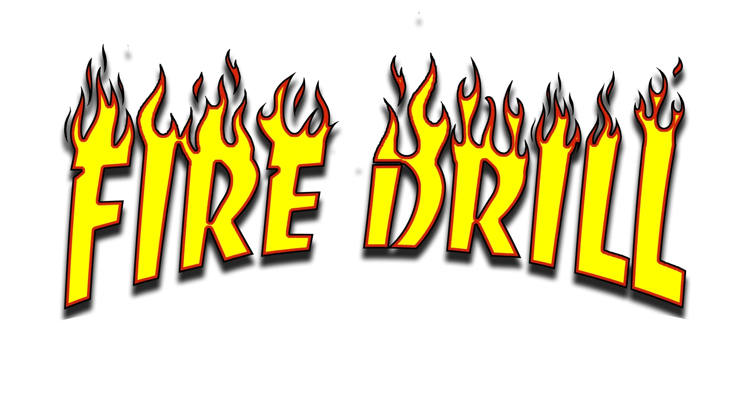 Flame logo San Jose Punk Band Fire Drill