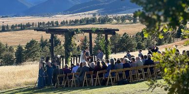 Spruce Mountain Ranch- Lower Ranch, Mountainside Ceremony