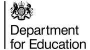 UK Department for Education logo