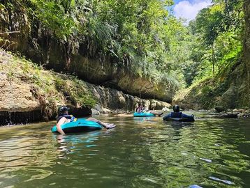 Cave Tubing adventure along the rivers of Puerto Rico