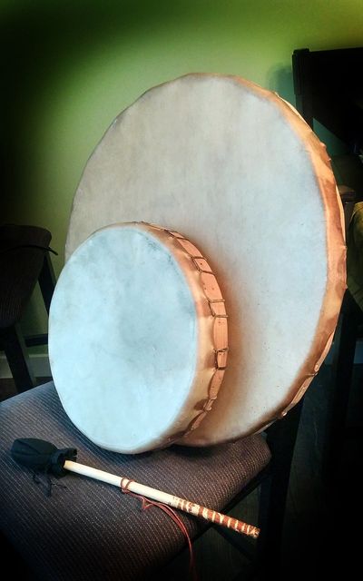 Handmade frame drums