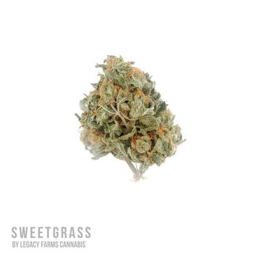 Sweet Grass Hemp Flower. CBD Flower. Fresh Hemp Flower. Legacy Farms Cannabis Flower. Smokeable 