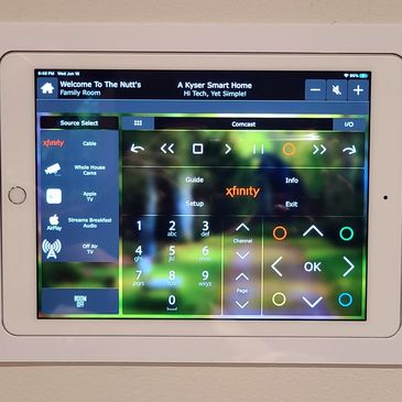 Centralite Home Lighting System Touch Panel Controller