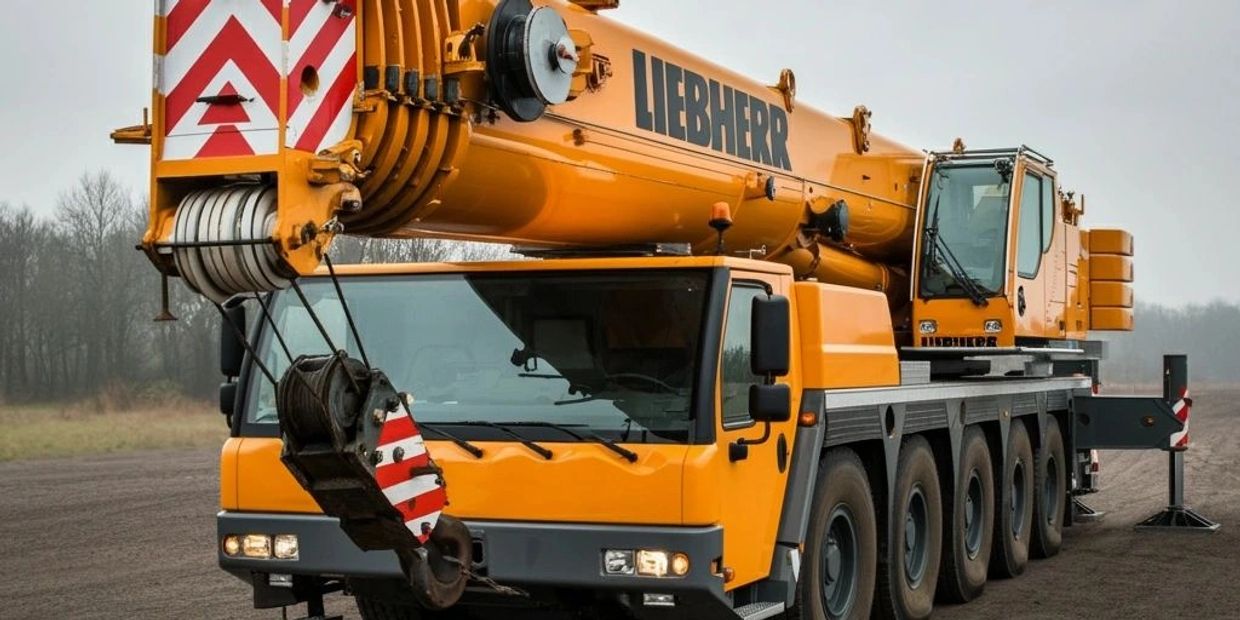 LTM1090-4.1 All terrain crane with 110 Ton Capacity. Mobile Crane.