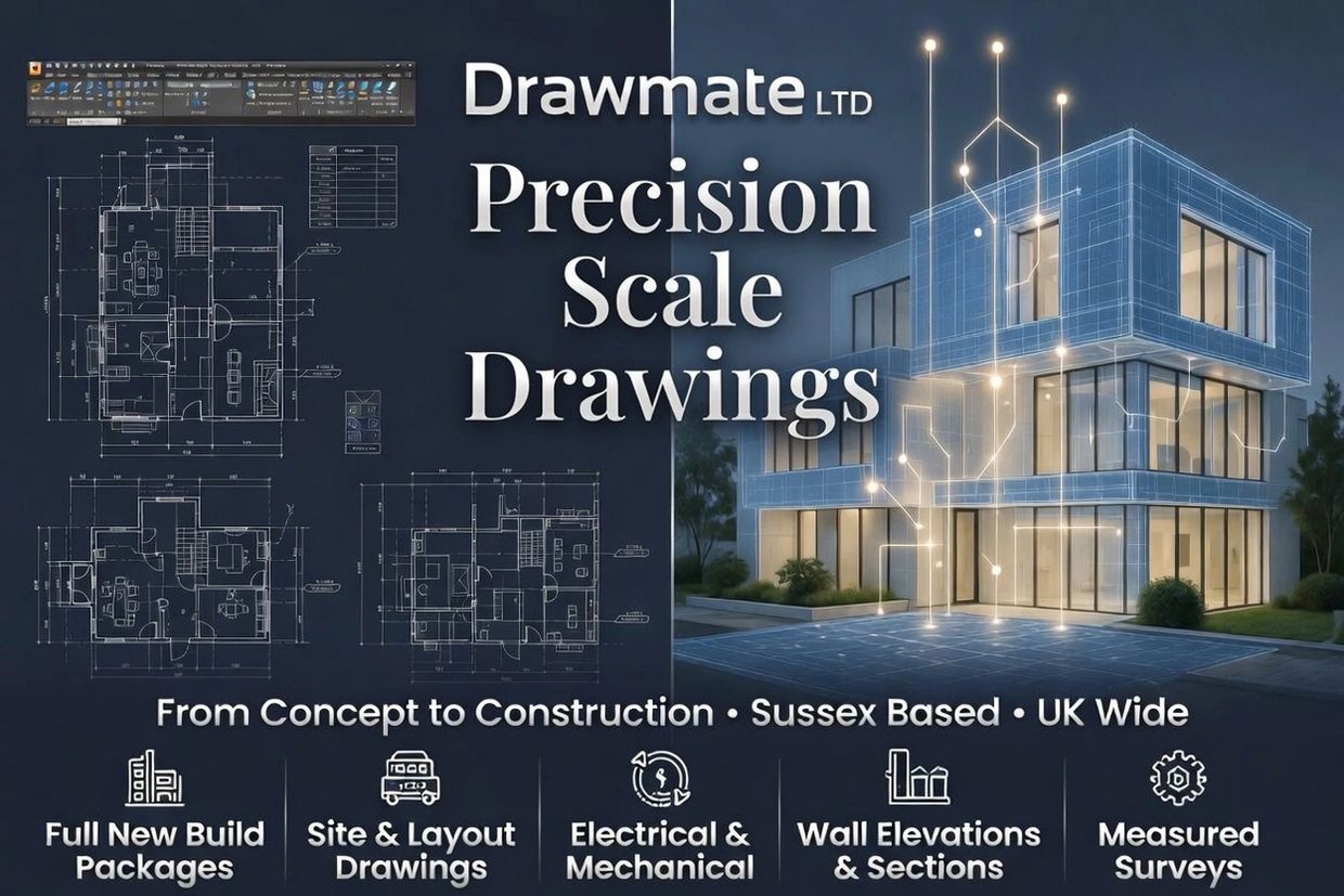 Drawmates Precision in scale drawings for electrical and mechanical