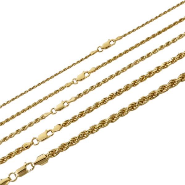 Rope Chain 14K Vermeil