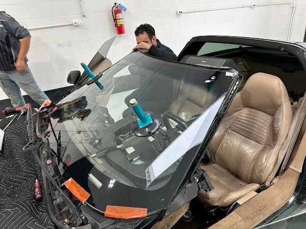 corvette windshield replacement