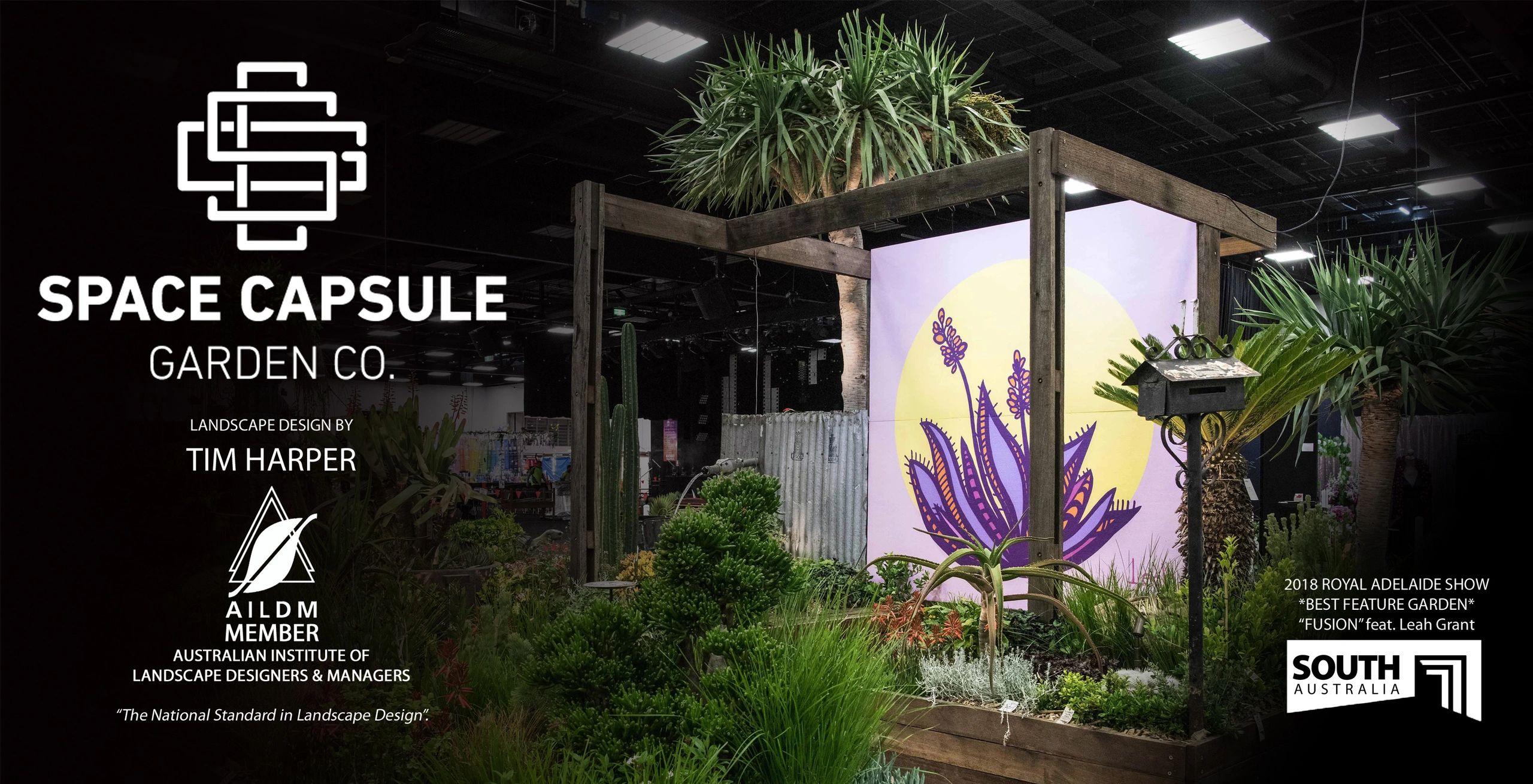 Rumkapsel landskabsdesign