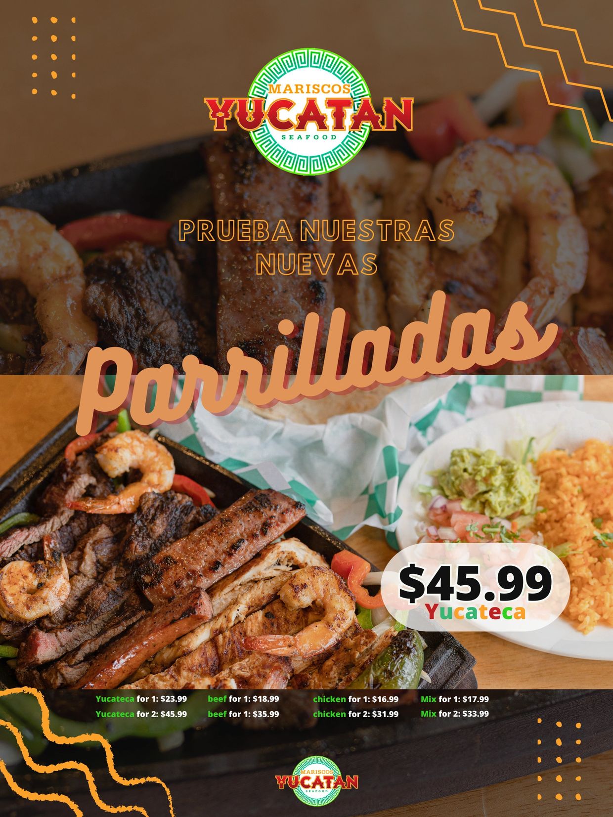 Mariscosyucatan seafood restaurant and bar