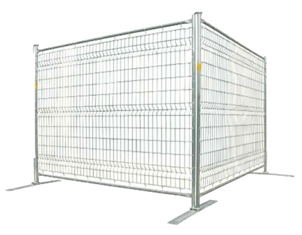 Protec Safer stack Galvanized Temporary Fence with Flat Feet Rental