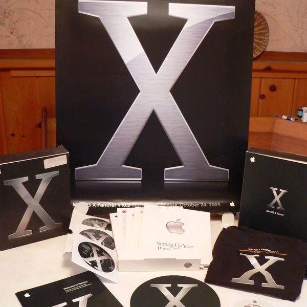 OS X 10.3 Panther collection 