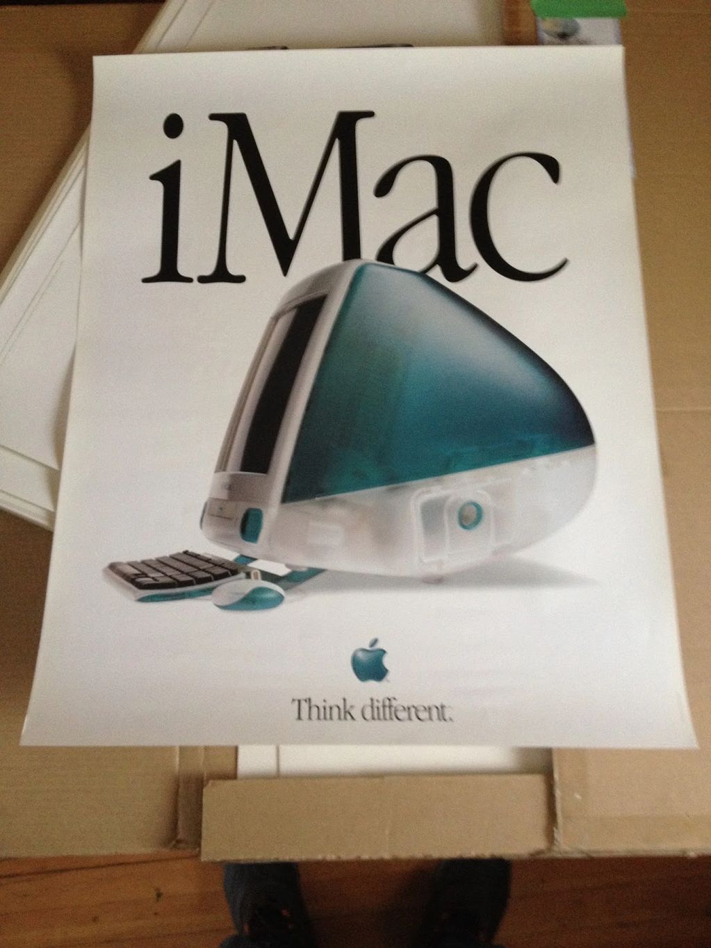 Original Apple Think Different Bondi iMac Poster 