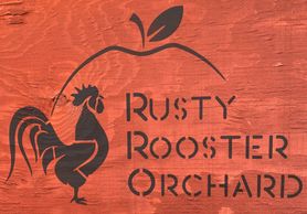 Rusty Rooster Orchard Lake Country BC logo