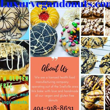 Special Events Vegan and Gluten Free Donuts