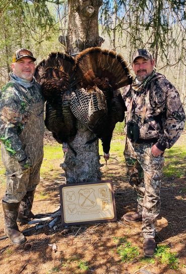 2nd year in arow these guys have been successful turkey hunters. 