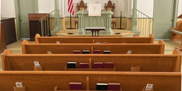 Johnston Presbyterian Church sanctuary