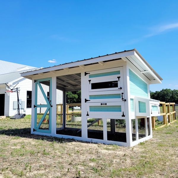 Walk-in chicken coop