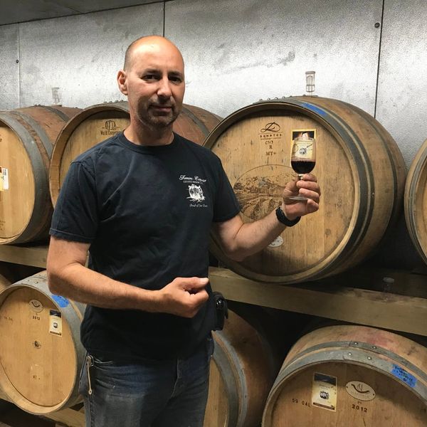 This is Jorge Ferreira, the owner and winemaker of Ferreira Carpenter Estates.