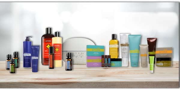 Banner of DoTerra products