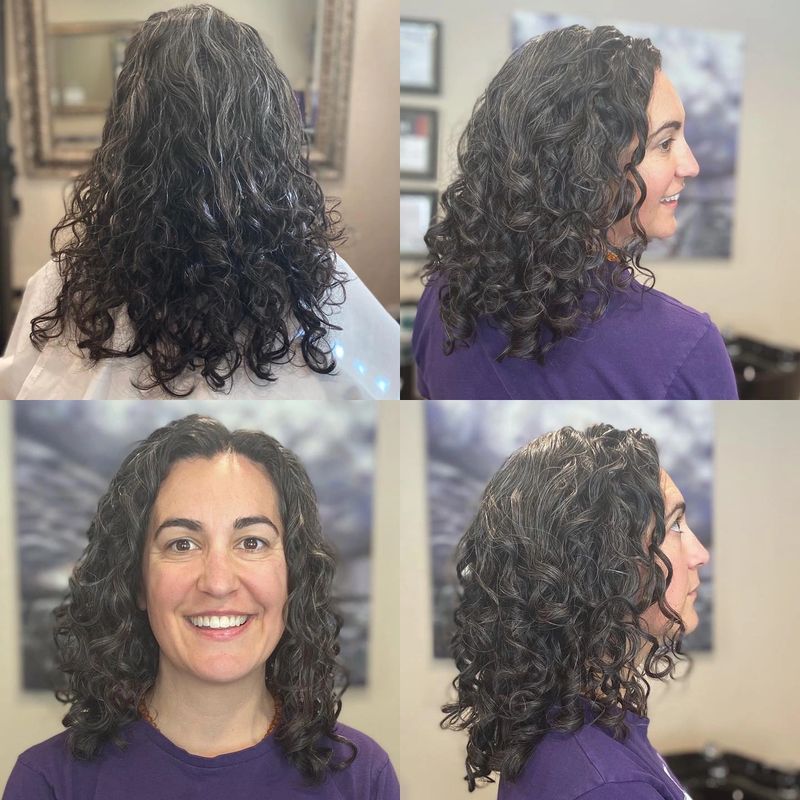 Hair Stylist Born Blonde A Curly Hair Salon