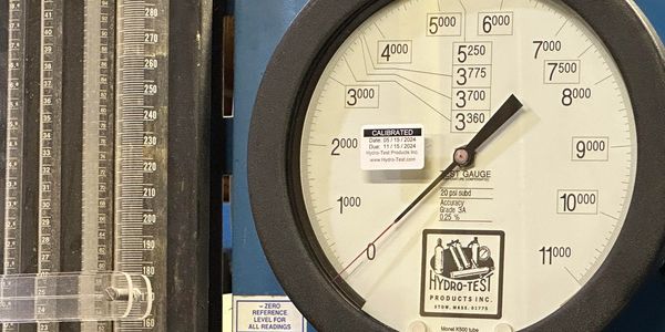 Hydrostatic Test Gauges