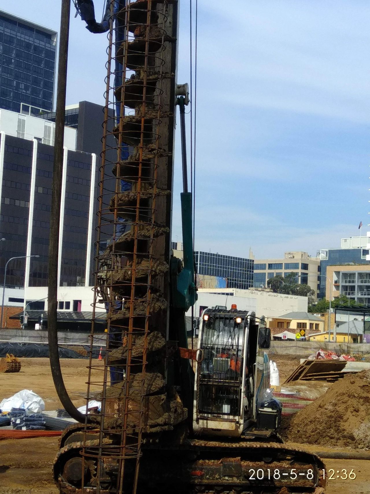 Rock excavation photo
