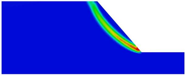 Figure 7 - Slope Visualisation in FEM Software