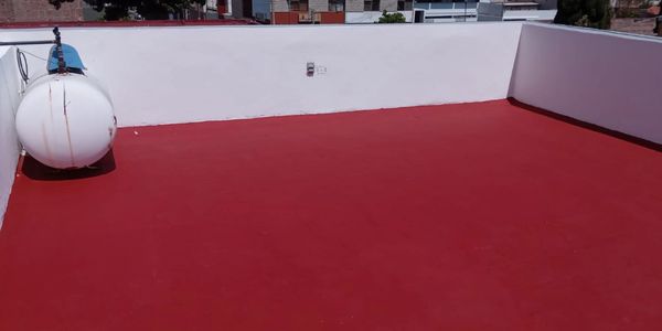 impermeabilizante rojo