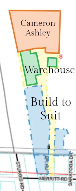 Black Hawk Commercial Site map