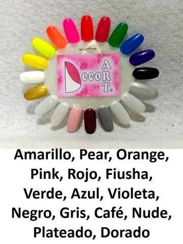 Colores Gel Paint UV