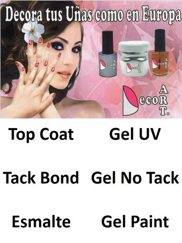 Productos UV para Decorado de Uñas