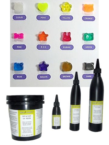 Resinas UV con Color para Encapsulado y Manualidades