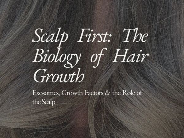 Title about the biology of hair growth and scalp role.