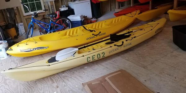You can tell that's my kayak because  it says CEO ;>)