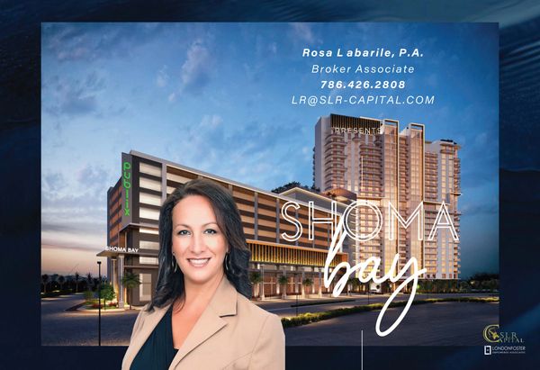 Rosa Labarile, P.A. presenting SHOMA BAY at North Bay Village, Miami, FL