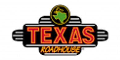 Logo featuring 'Texas Roadhouse' with a green Texas map.