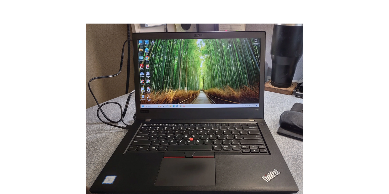 Lenovo T480 I7 Windows 11 Laptop with 2 Year Hardware Warranty